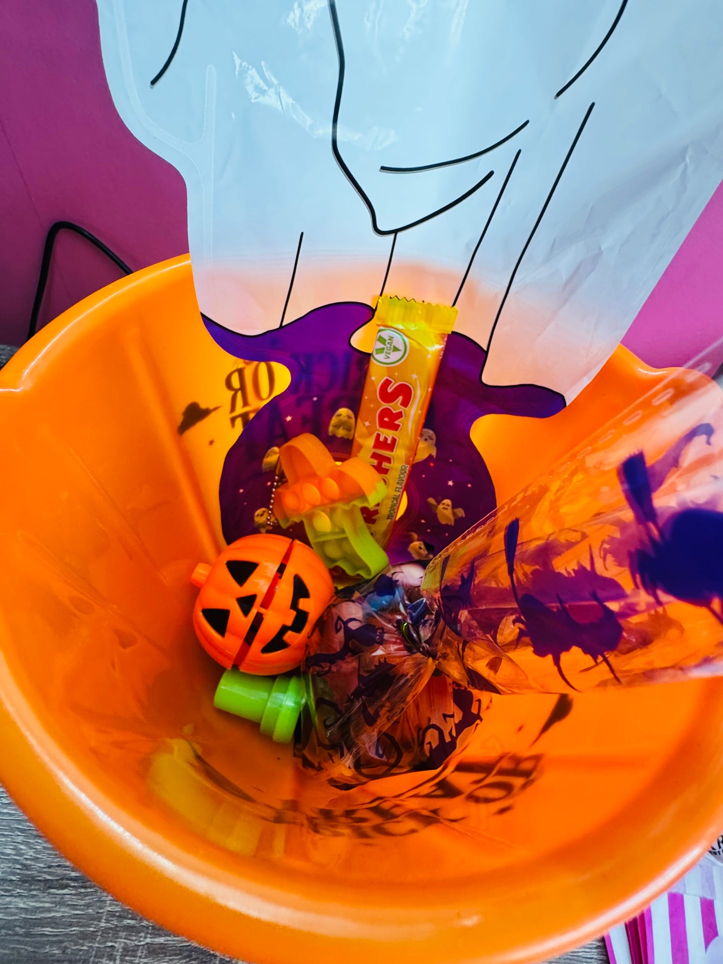 Halloween starter bucket