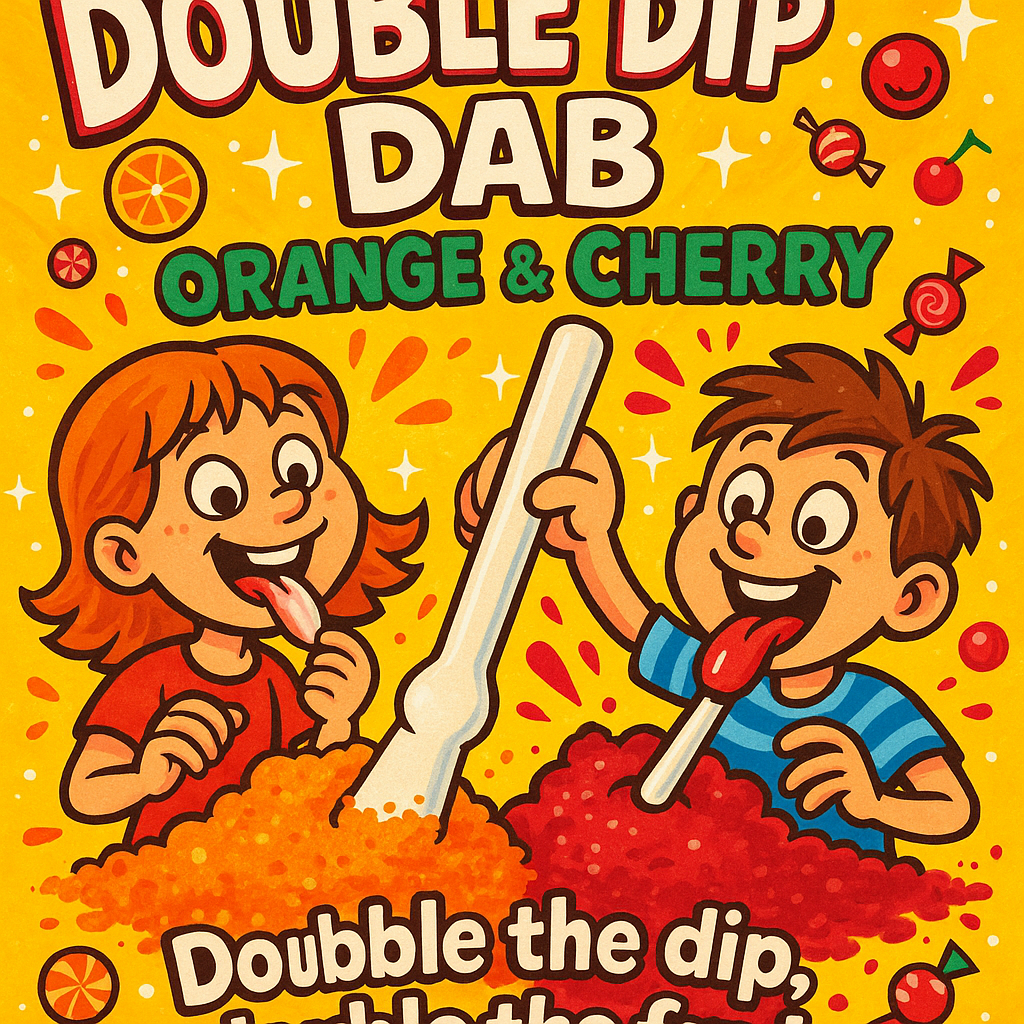 double dip orange & cherry