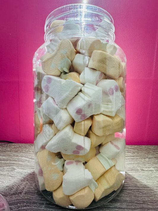 marshmallow ghosts and pumpkins