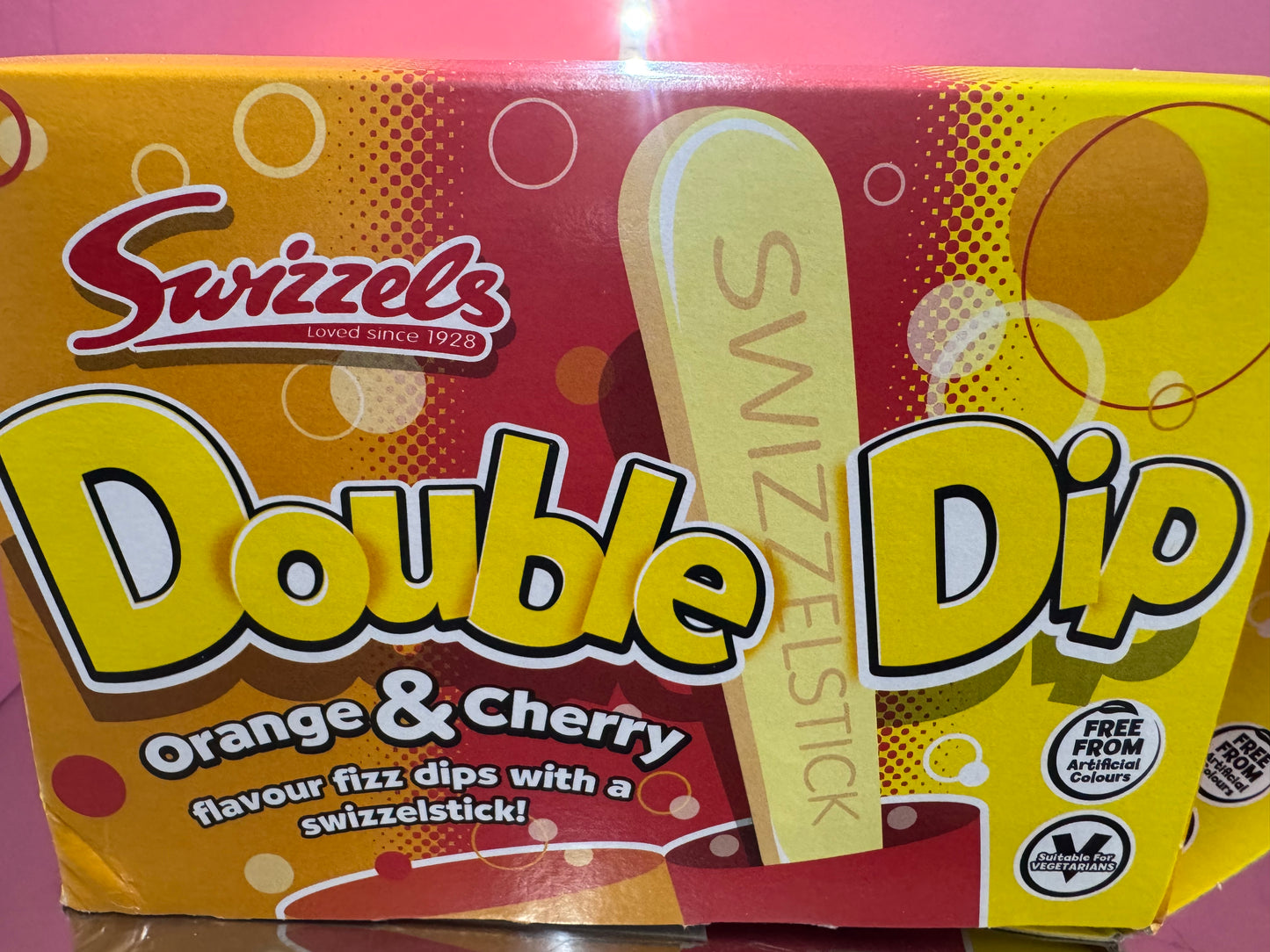 double dip orange & cherry