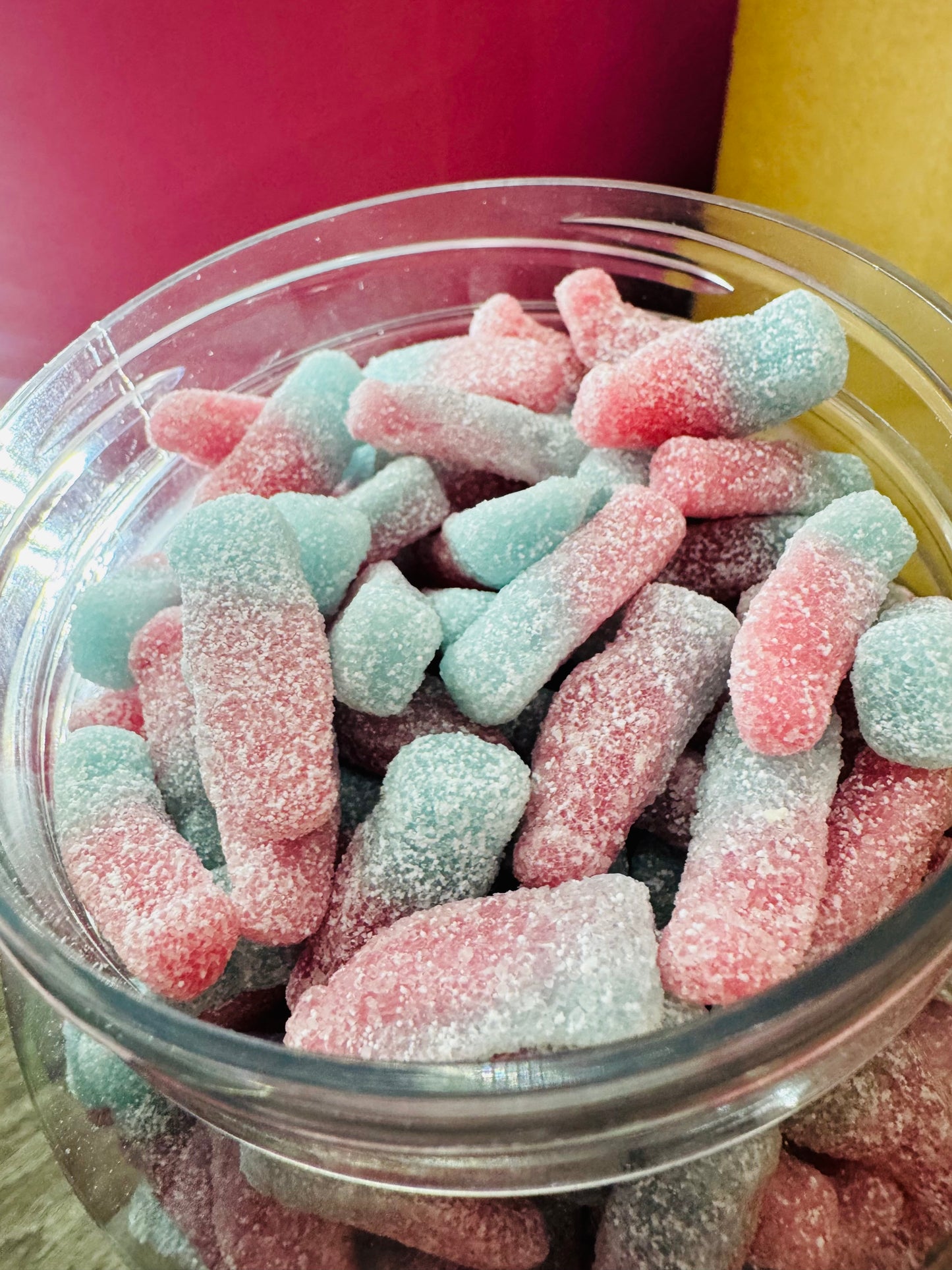 fizzy bubblegum bottles