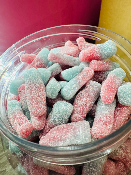 fizzy bubblegum bottles