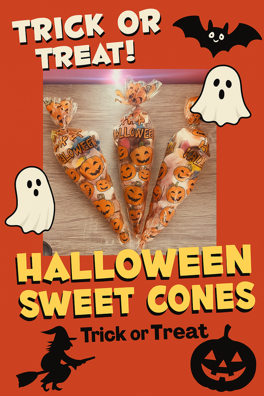 Halloween sweet cones